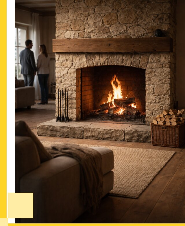 Открытые камины под ключ в Узловой от 152775 р. ЭриданЗлв