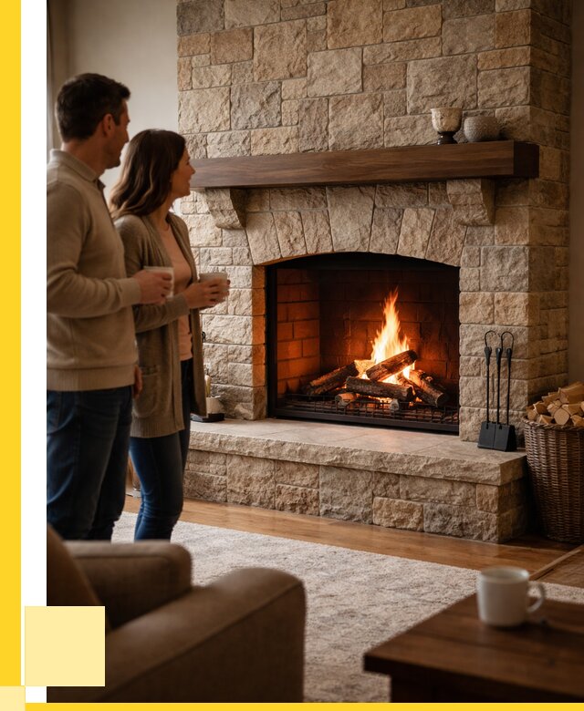 Каменные камины на заказ в Узловой от 183330 р. | ЭриданЗлв