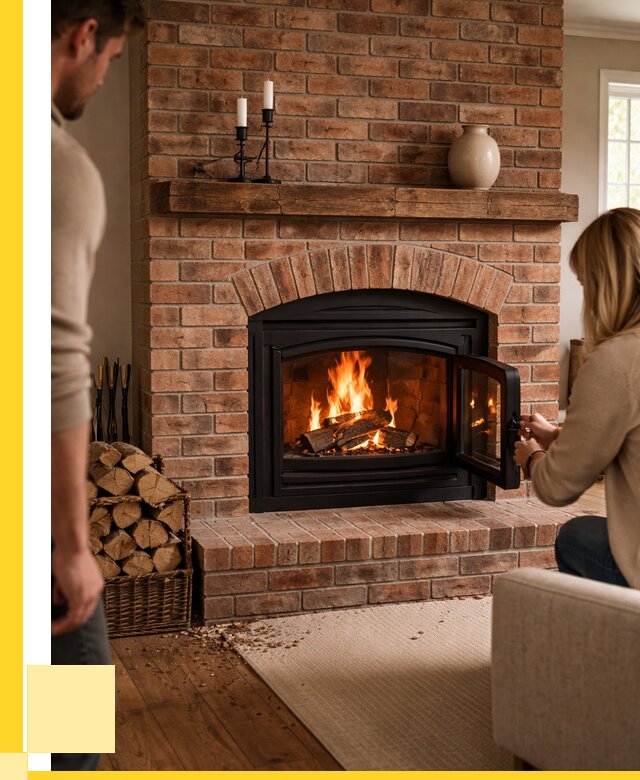 Кирпичные камины под ключ в Узловой от 152775 р. | ЭриданЗлв