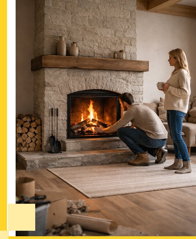 Камины для загородного дома в Узловой от 356475 р., ЭриданЗлв