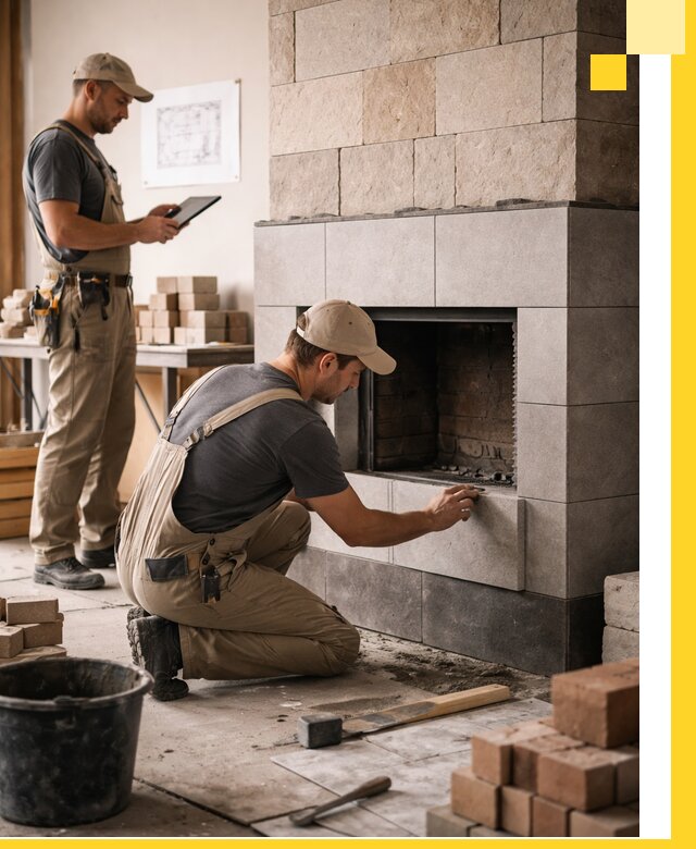 Индивидуальные проекты каминов и каминных систем в Узловой