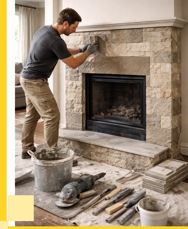 Ремонт каминов и печей в Узловой от 15278 р. | ЭриданЗлв