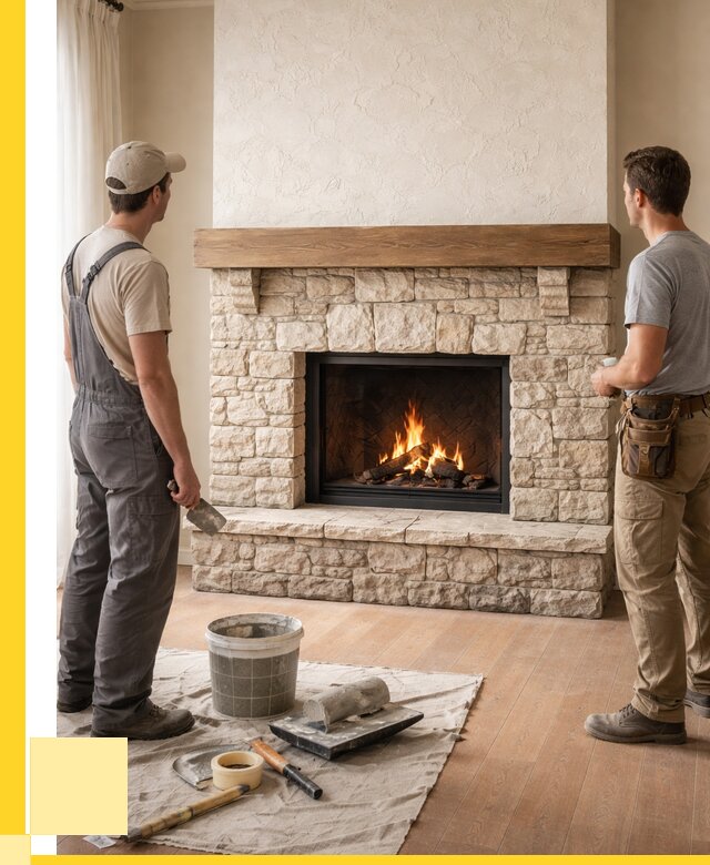 Отделка каминов в Узловой от 6620 р. под ключ | ЭриданЗлв