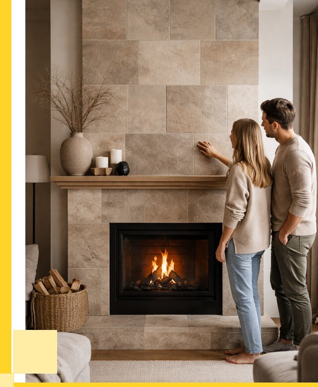 Облицовка каминов керамогранитом в Узловой от 4583 р. | ЭриданЗлв