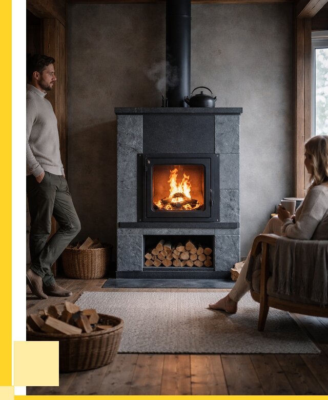 Каминопечи из кирпича в Узловой под ключ от 122220 р., ЭриданЗлв