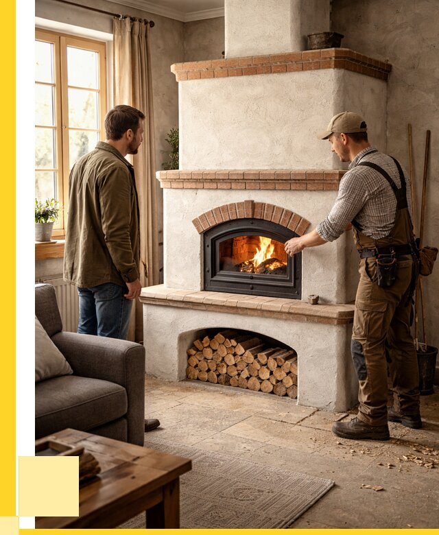 Печи камины в Узловой: кирпичные, изразцовые от 61110 р. | ЭриданЗлв