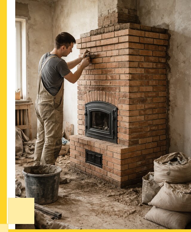 Строительство печей в Узловой от 66203 р. под ключ, ЭриданЗлв