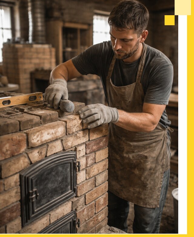 Изготовление печей на заказ в Узловой с проектом и монтажом