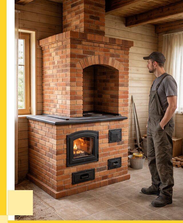 Кирпичные печи в Узловой: купить от 152775 р. | ЭриданЗлв