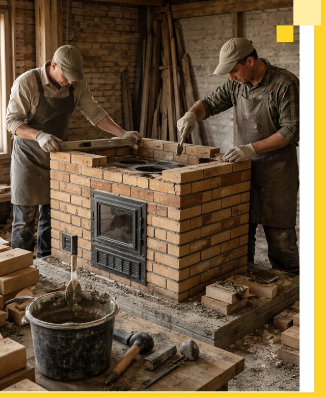 Изготовление и установка варочных печей под ключ в Узловой