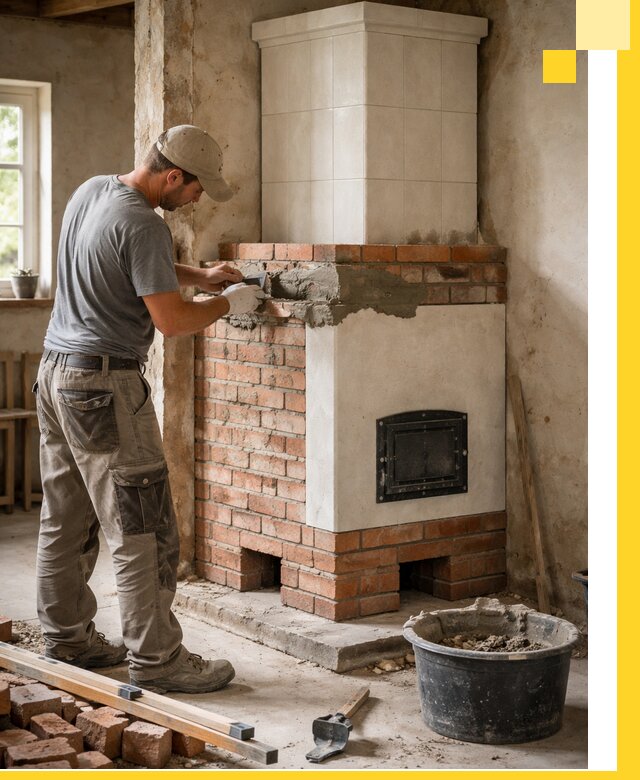 Изготовление и установка печей-голландок под ключ в Узловой