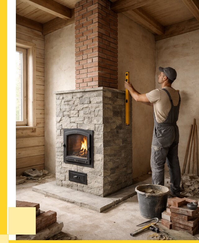 Печи и дымоходы под ключ в Узловой от 45833 р., ЭриданЗлв