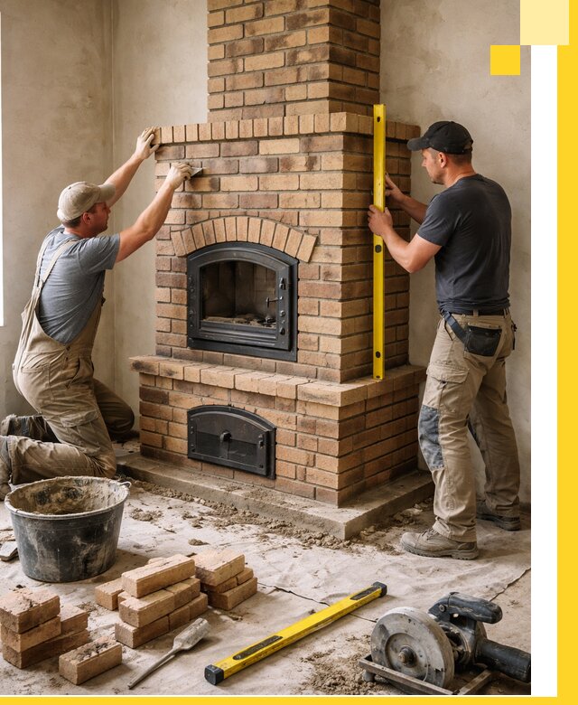 Продажа и установка печей и каминов для дома под ключ в Узловой