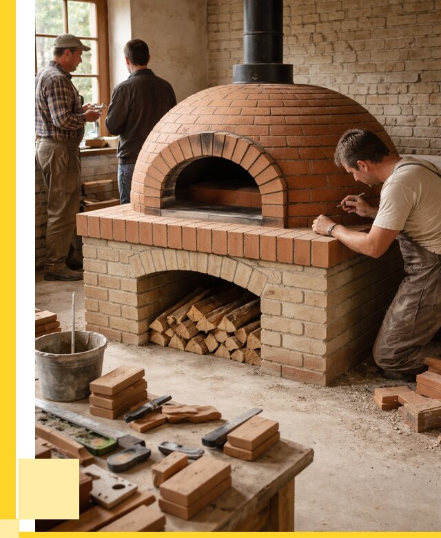 Помпейская печь дровяная для пиццы в Узловой | ЭриданЗлв от 203700 р.