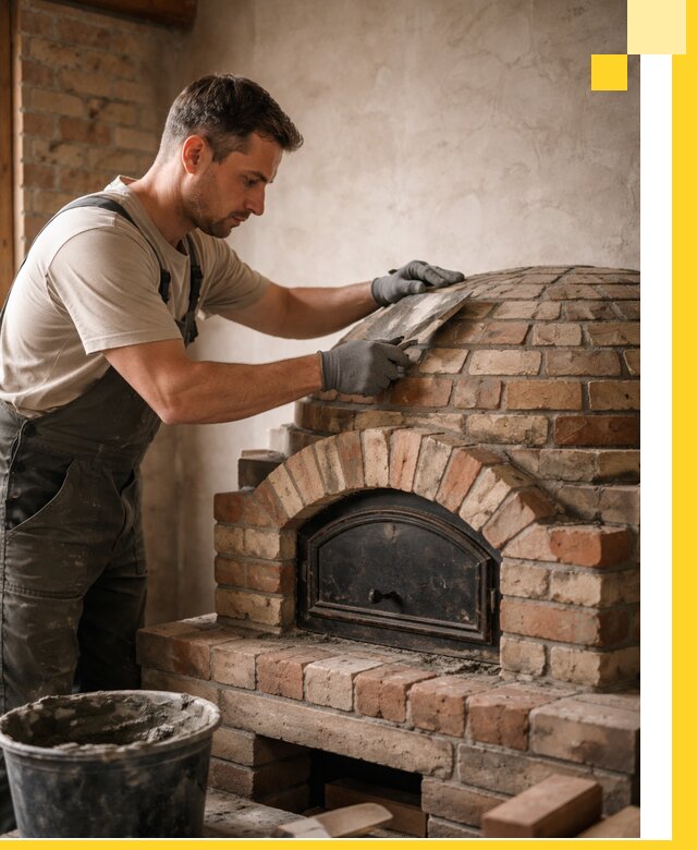 Изготовление и монтаж помпейских печей на заказ в Узловой