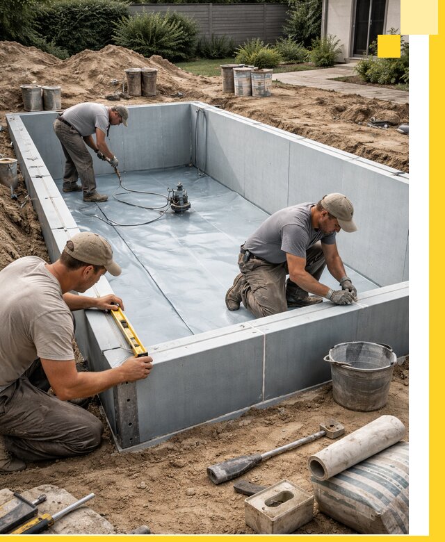 Профессиональный монтаж бассейнов под ключ в Узловой с гарантией