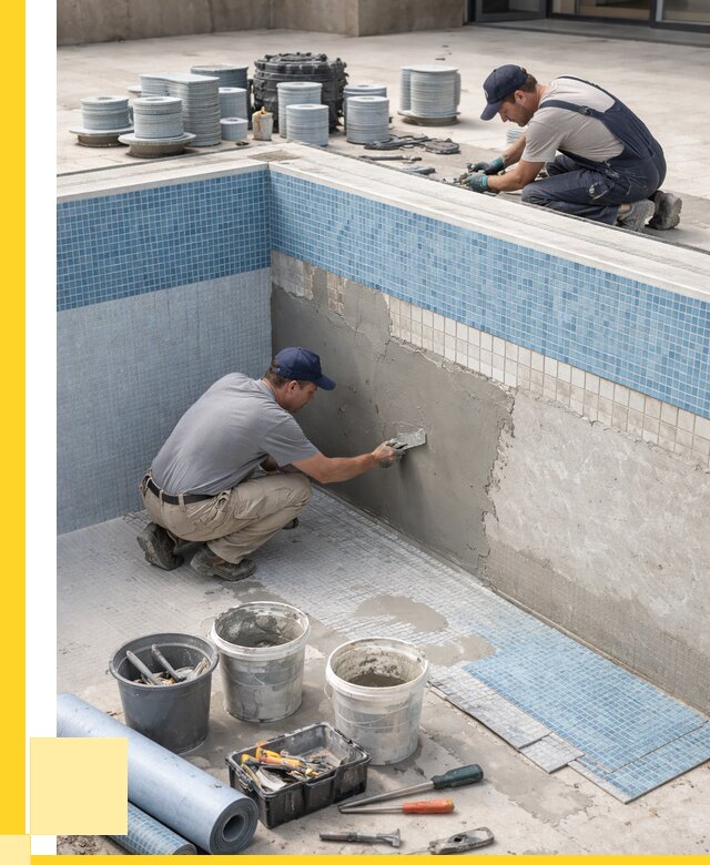 Ремонт и обслуживание бассейнов в Узловой от 25463 р. | ЭриданЗлв