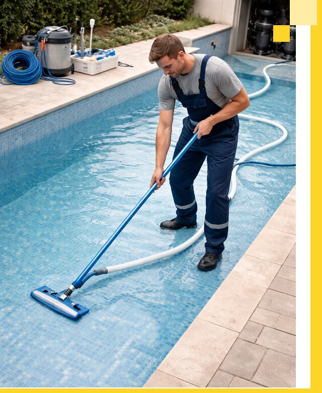 Профессиональная чистка бассейнов и фильтров в Узловой под ключ