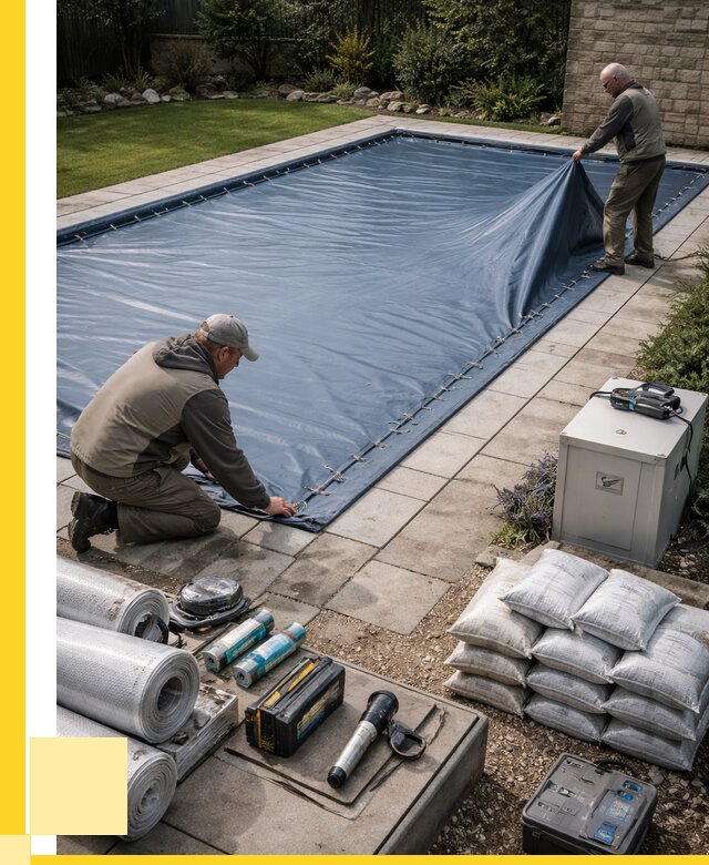 Консервация бассейнов в Узловой под ключ от 6620 р. | ЭриданЗлв