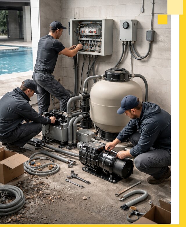 Профессиональный монтаж оборудования для бассейнов в Узловой