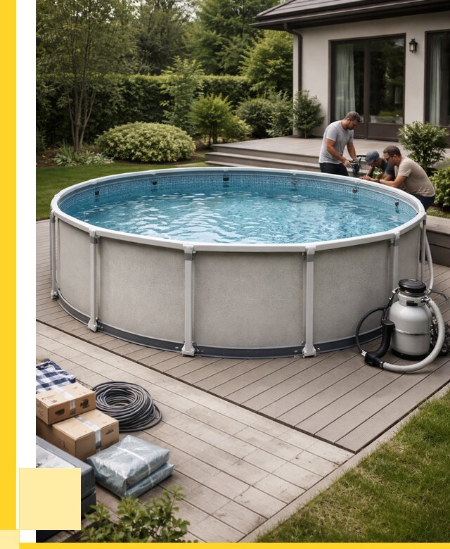 Купить каркасные бассейны в Узловой от 45833 р. | ЭриданЗлв