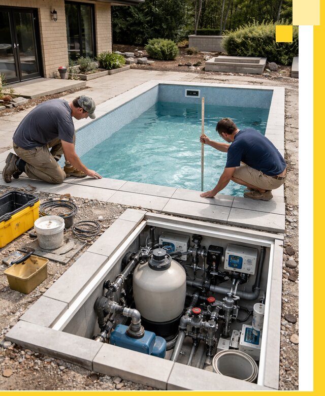 Строительство качественных домашних бассейнов под ключ в Узловой