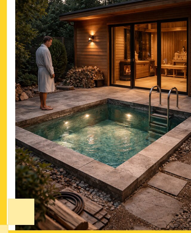 Бани с бассейном под ключ в Узловой от 96758 р. | ЭриданЗлв