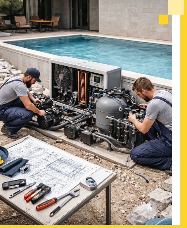 Проектирование и монтаж бассейнов с подогревом в Узловой