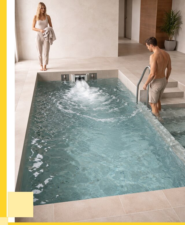 Бассейн с противотоком в Узловой от 254625 р. | ЭриданЗлв