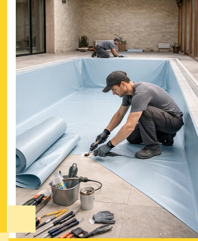 Пленка ПВХ для бассейнов в Узловой от 2546 р. | ЭриданЗлв