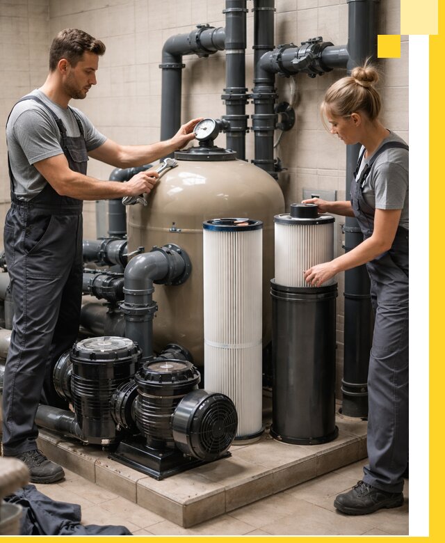 Фильтры и системы фильтрации для бассейнов в Узловой