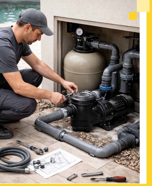 Поставка, монтаж и сервис насосов для бассейнов в Узловой