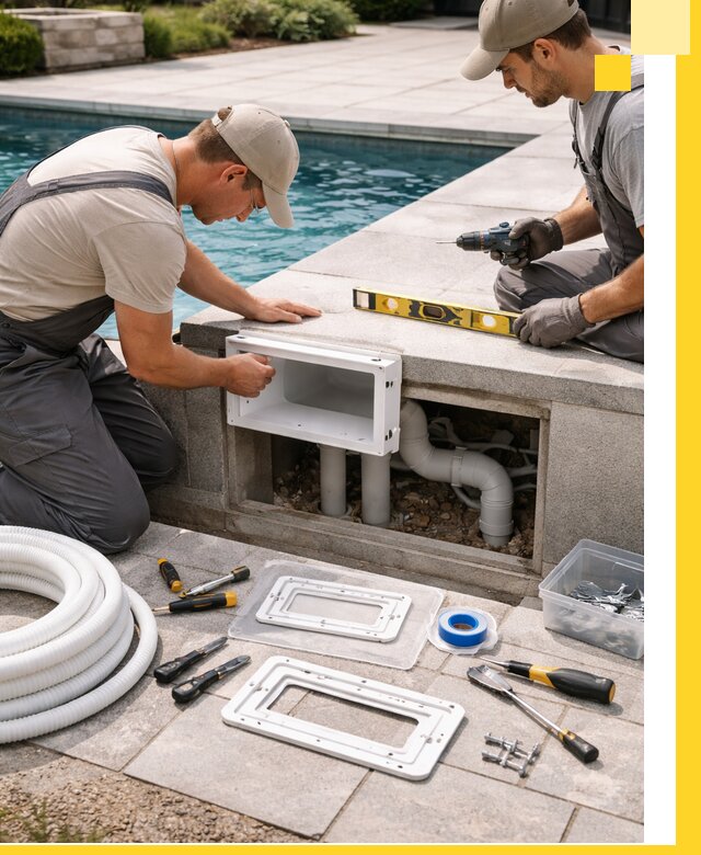 Поставка и установка скиммеров для бассейнов в Узловой