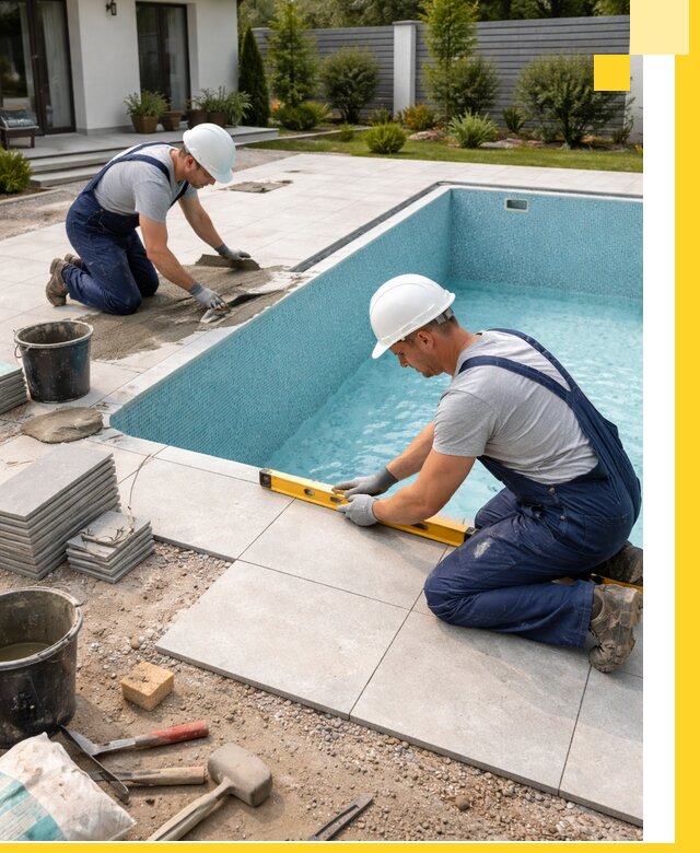 Строительство и монтаж плавательных бассейнов под ключ в Узловой