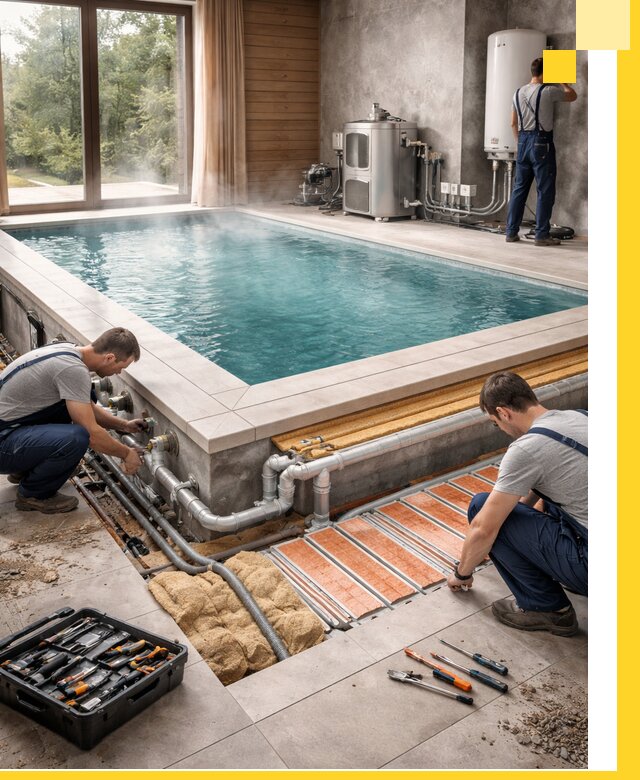 Проектирование и строительство тёплых бассейнов в Узловой