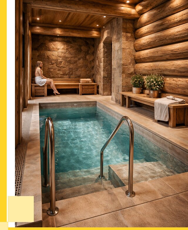 Аренда бани с бассейном в Узловой от 1527750 р. | ЭриданЗлв