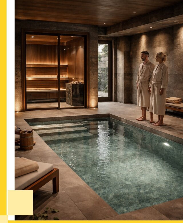 Сауна с большим бассейном в Узловой от 1222200 р. ЭриданЗлв