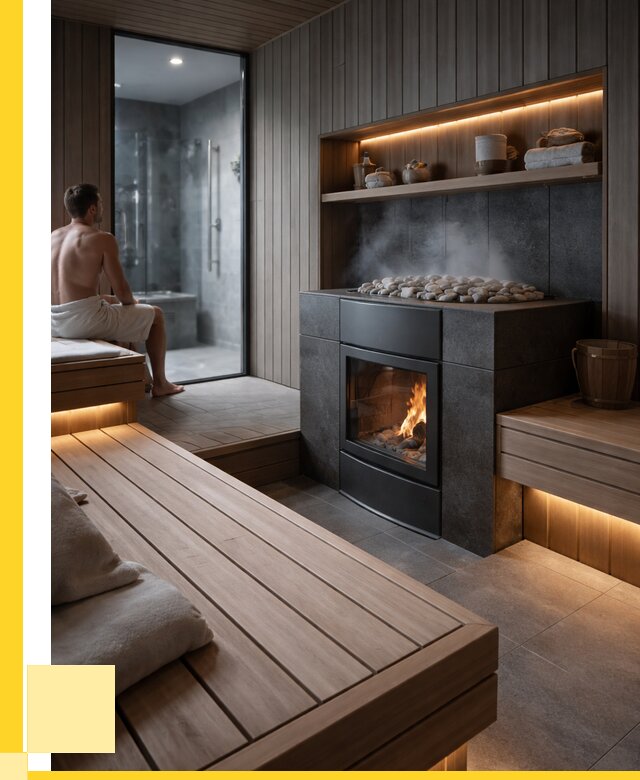 Проект сауны в частном доме в Узловой от 35648 р. | ЭриданЗлв