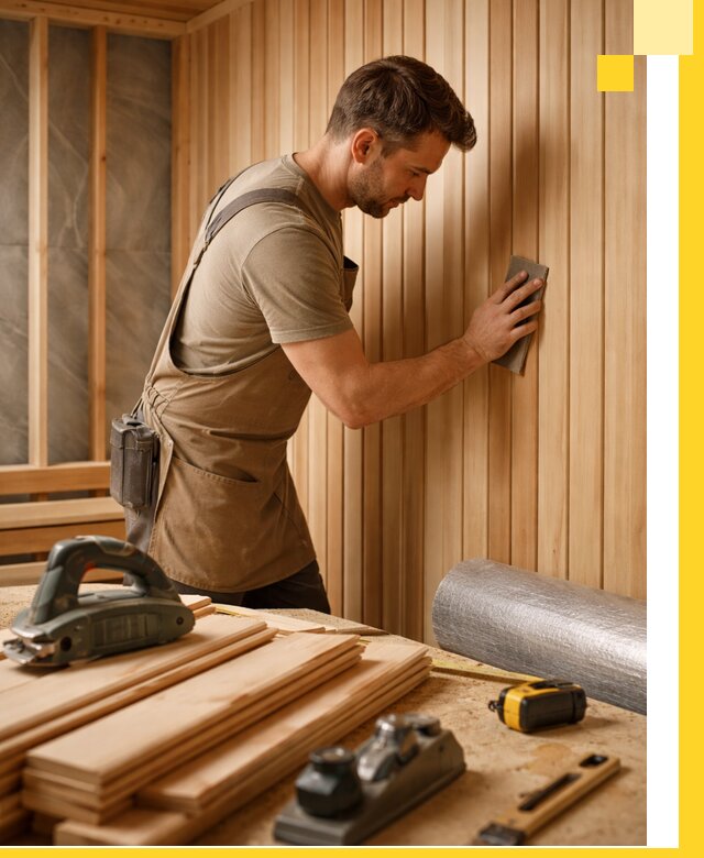 Профессиональная отделка саун и парных под ключ в Узловой