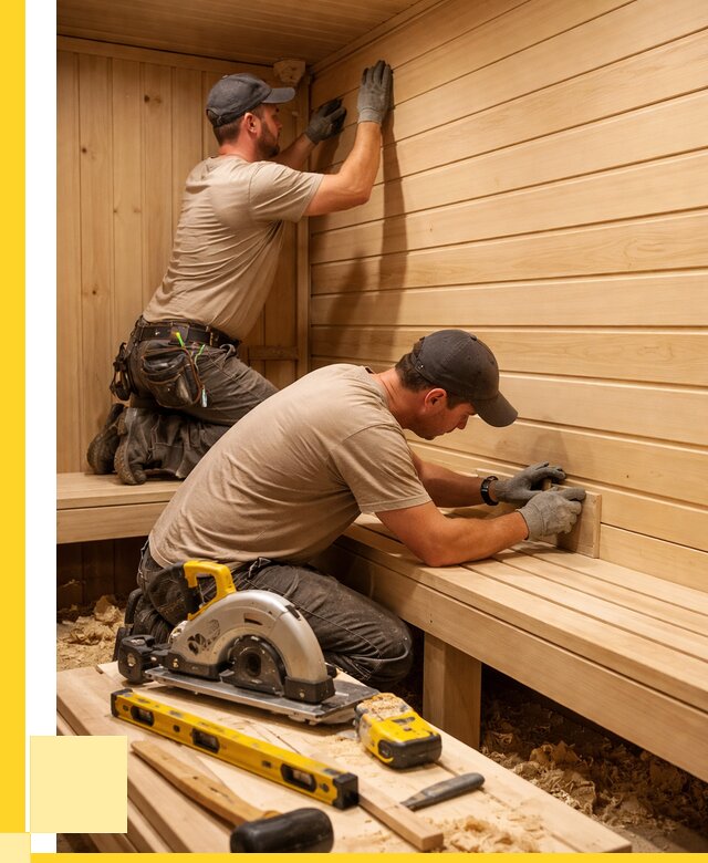 Обшивка саун вагонкой в Узловой от 2546 р. | ЭриданЗлв