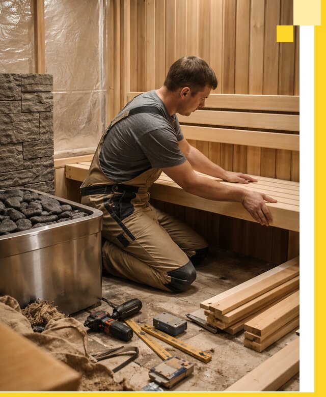 Сауны для дома под ключ с проектированием и монтажом в Узловой