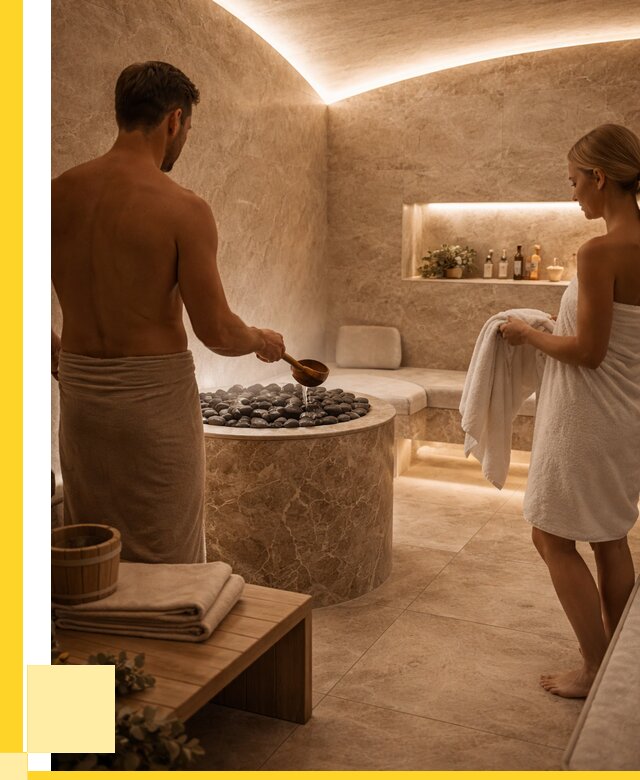 Сауны с хамамом в Узловой от 356475 р. – проекты и монтаж | ЭриданЗлв