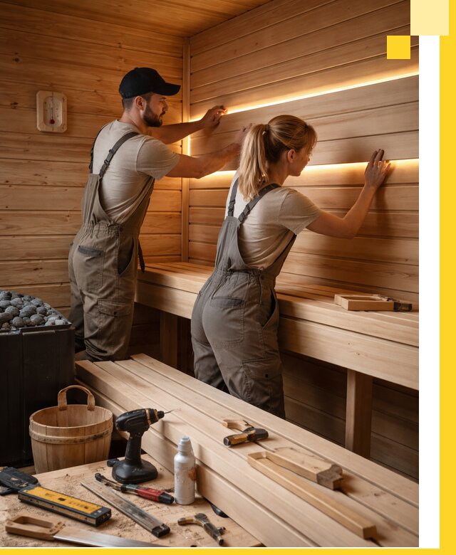 Дизайн саун и бань под ключ с индивидуальным проектом в Узловой