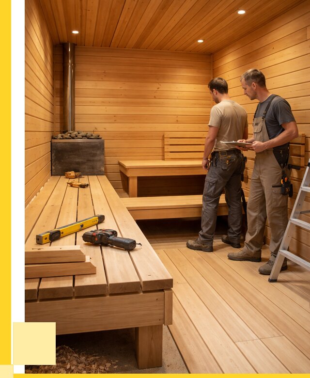 Отделка бань и саун в Узловой по цене от 4583 р. | ЭриданЗлв