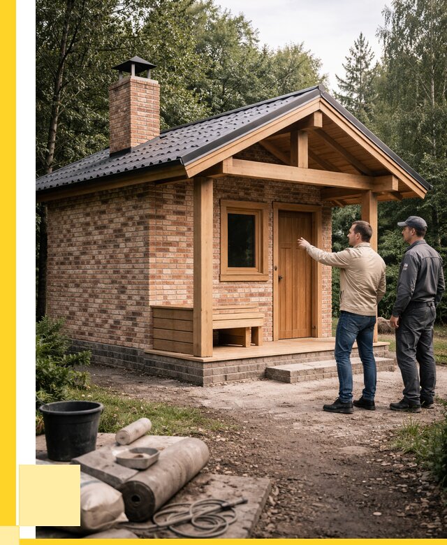 Кирпичные бани и печи в Узловой от 356475 р. | ЭриданЗлв