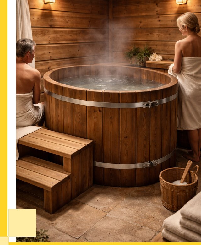 Бани с купелью под ключ в Узловой от 458325 р. | ЭриданЗлв