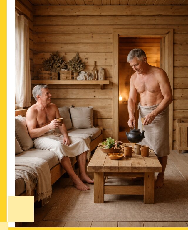 Бани с комнатой отдыха под ключ в Узловой от 458325 р. | ЭриданЗлв