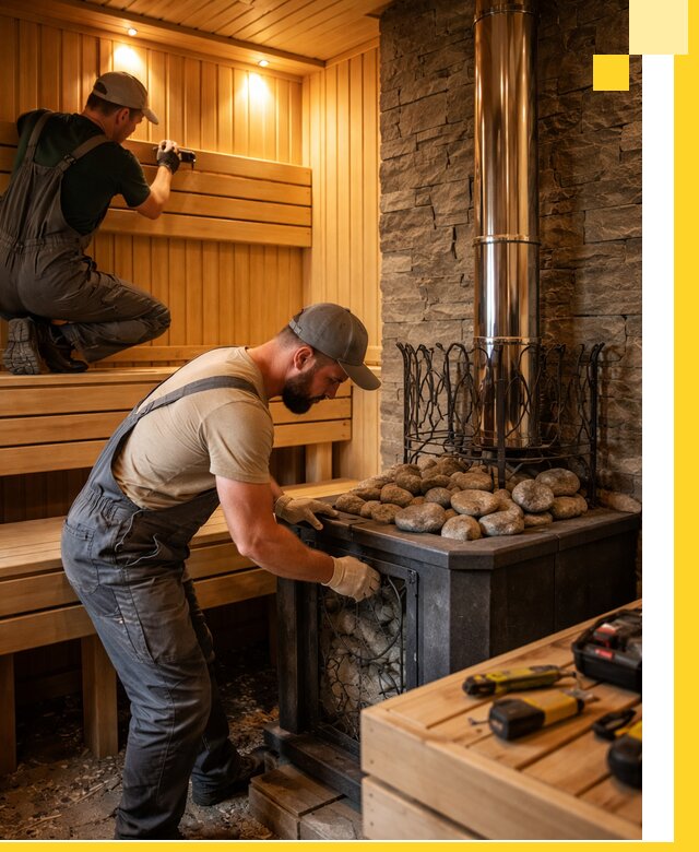 Комплексный дизайн бань, саун и зон отдыха в Узловой