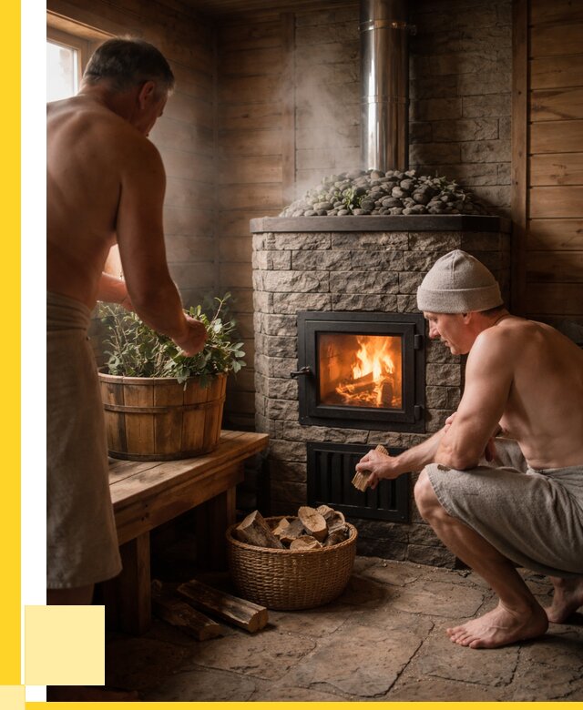 Банные печи под ключ в Узловой от 45833 р. | ЭриданЗлв кирпичная