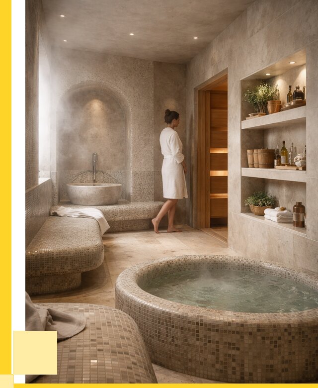 Строительство бани с хамамом в Узловой от 763875 р. | ЭриданЗлв